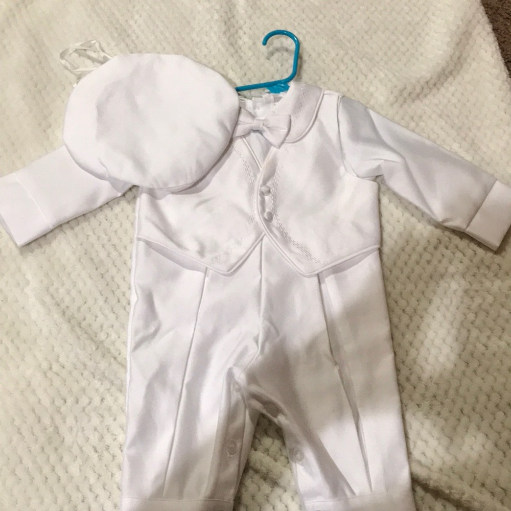Baby christening outfit